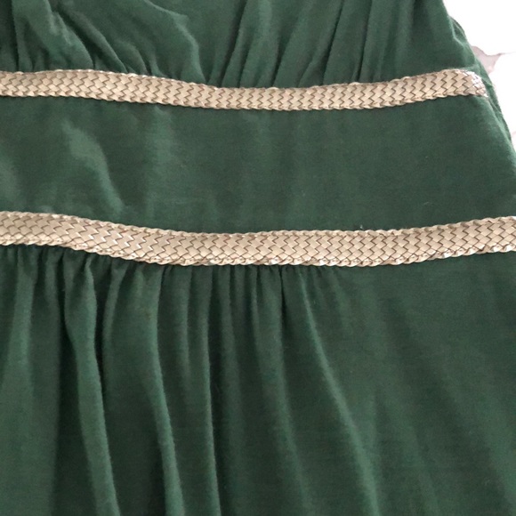 GREEN AND GOLD LEATHER GODDESS MINI - Picture 3 of 5